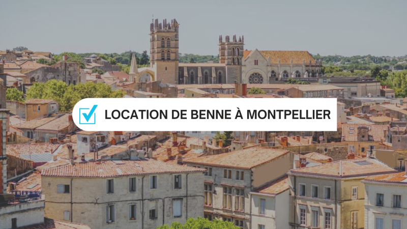 Entreprise de location de benne à bois Montpellier : planches, poutres, branches, meubles, plancher