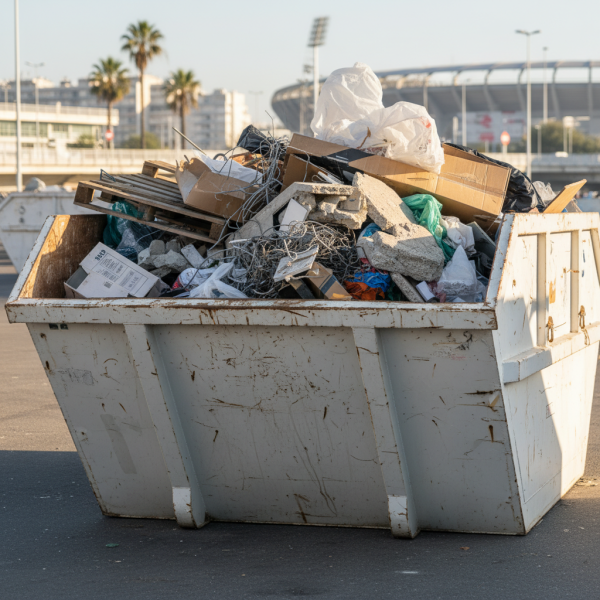 Tarif location de benne DIB de 15m3 pour professionnels à Marseille vers le Prado : intervention et traitement rapide des encombrants